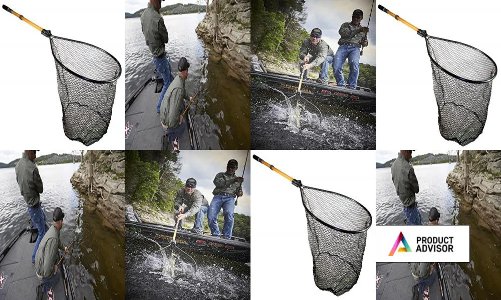 20 by 23-Inch Frabill Conservation Series Landing Net with Camlock Reinforced Handle